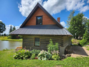 Loghouse by the lake